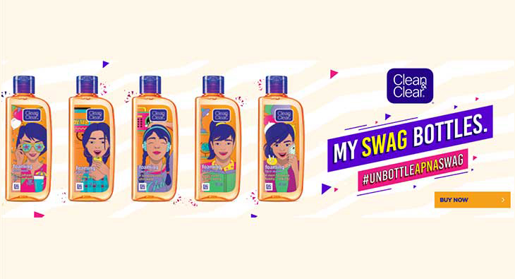 Clean＆Clear，通过在印度投放新的限量版瓶子，提高青少年的品牌知名度和广告记忆力。